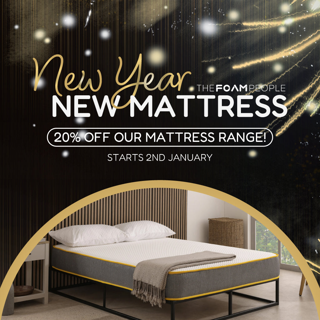 New Year, New Mattress! Happy New Year!